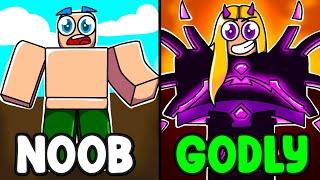 We Went NOOB To GODLY In Roblox DUNGEON QUEST..