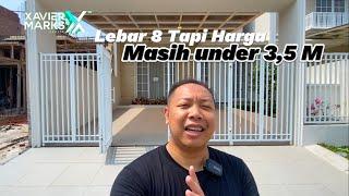 Ngak Kaleng Kaleng rumah lebar 8nya juga designnya ok Banget dan harganya masih dibawah 3,5 M nih