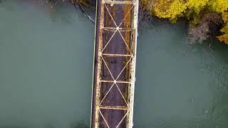 12 Mile Creek under Burgoyne Bridge, DJI Mavic Air 2 Drone Footage in 4K