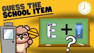 Guess the School Item by Emoji | Can you Guess the School Item by Emoji | Emoji Challenge