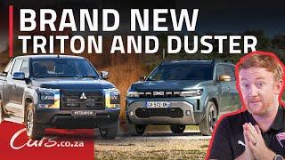 All-new Triton arrives to take on Hilux & Ranger plus New Duster finally confirmed for SA