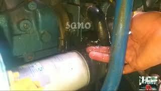 SIMPLE WAYS CHANGING FRESH WATER|HEAT EXCHANGER in Weichai Generator|Marino SANO