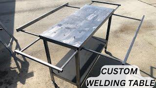 Custom Welding Table