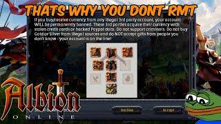 Never RMT in Your First Day - Albion Online