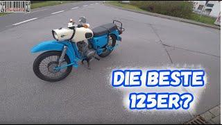 Beste 125? MZ ES 125/150 | Probefahrt | Datta | Ell Kolben | Harz