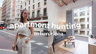 APARTMENT HUNTING IN BARCELONA, SPAIN with prices & empty apartment tour!