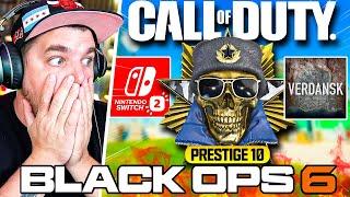 BLACK OPS 6 : PRESTIGE 10 - Call of Duty sur SWITCH 2 ? (Reveal Trailer Nintendo 2025)