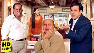 साले बुड्ढे तेरी पूजा किया की तू मेरी जिंदगी की छतरी बने तूने तो मेरे सर से छपरा ही उड़ा दिया Govinda