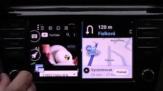 Waze and MirrorLink + Floating Apps for Auto VW, Skoda, Seat, Peugeot, Citroen etc.