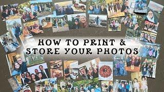 How I Print & Store My Photos to Use in Journaling Projects | Creative Faith & Co.