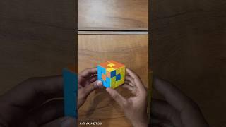  Dot Twisted Pattern on 3x3 Cube | Unique Cube Art Design  | God of Cubing  #rubikscube #shorts