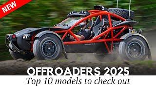 Best New Offroaders Making the News in 2025 (4x4 Trucks, SUVs and More)