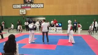 TKD Taekwondo Bergisch Open 2012 - Anton Lisogor - Zweiter Kampf