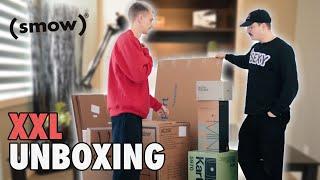 XXL Unboxing: KOMPLETTE Einrichtung neu gezogen! (Interieur!)