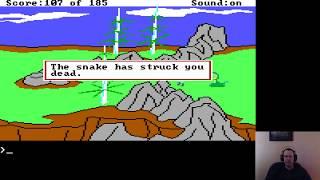 King's Quest 2 Viper HACKED With Hex Editor - Friendly Little Guy!