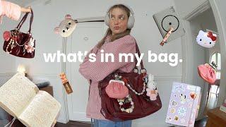 WHAT'S IN MY BAG?  | everyday essentials (trinket/journal girl edition)