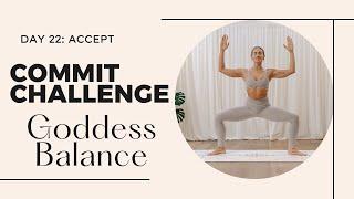 Goddess Energy Yoga Flow | 30 day Yoga Challenge, Day 22