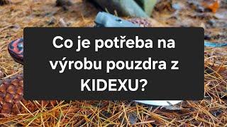 VÝROBA POUZDA Z KYDEXU - seznam věcí pro výrobu