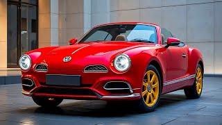 2025 Volkswagen Karmann Ghia REVEALED! An Icon Reborn with a Touch of the Future!