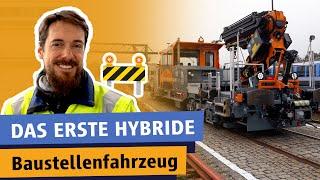 Technik der Zukunft: Neues hybrides Baustellenfahrzeug für die Münchner U-Bahn