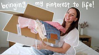 bringing my Pinterest board to life  *try-on clothing haul* ft. Princess Polly!!