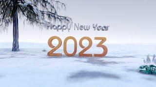 Happy New Year 2023 (Animated Text)