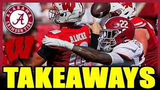 Alabama vs Wisconsin - Takeaways