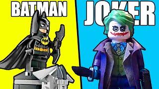 I built BATMAN vs JOKER in LEGO…