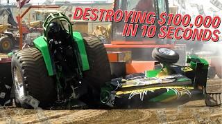 2024 Tractor & Truck Pulling CARNAGE! Wild Rides, Wrecks & Fires!