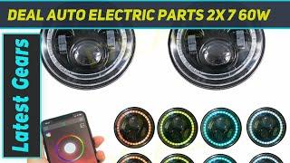 DEAL AUTO ELECTRIC PARTS 2x 7" 60W - Review 2023video