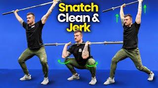 SNATCH, CLEAN & JERK: ULTIMATE Guide to Dominate Olympic Lifting