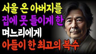 서울 온 아버지를 쫓아낸 며느리… 아들이 가만두지 않았다! | 노후 |오디오북 | 라디오사연 | 노후