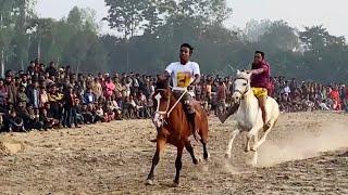 Amazing horse racing competition in Bangladesh.