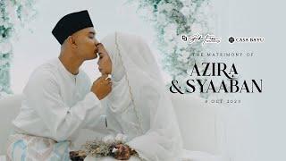 Azira x Syaaban | Casa Bayu By The Chic Wedding | Malay Wedding Video Singapore