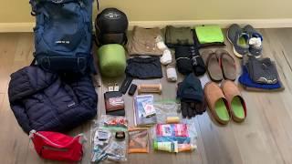 el Camino Pilgrimage backpack and what to pack