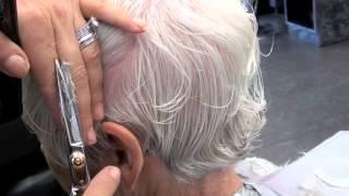 .Haircut short layers 90 degree for beginners