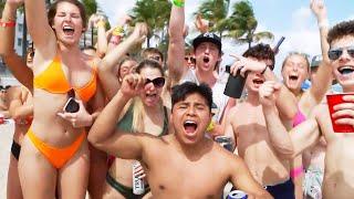 Spring Break Is Back in South Beach Miami