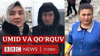 Ўзбекистон: Одамлар умид ва хавотир ўртасида - BBC News O'zbek Dunyo yangiliklar