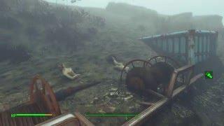 Fallout 4 - Far Harbor - Mannequin Ship with Coffins - Creepy