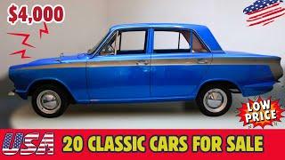 The Beauties Are Calling, 20 Classic Cars for Sale By Owner Under Budget