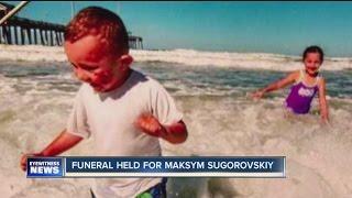 Funeral held for Maksym Sugorovskiy