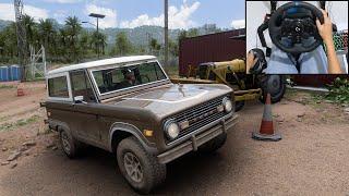 Vintage Ford Bronco - Forza Horizon 5 | Logitech g923 gameplay