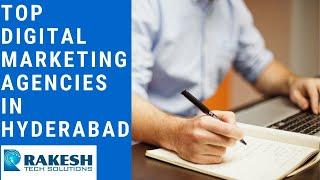 Top Digital Marketing Agencies in Hyderabad