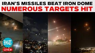 Iran Fires 400+ Missiles & Rockets, Unleashing 'Hellfire' on Israel as Iron Dome Struggles | LIVE