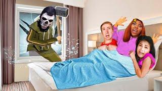 THIEF Broke into Spy Ninjas HOTEL ROOM! Chad Wild Clay, Vy Qwaint, quiz