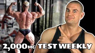 I Took 2,000mg (READ 2,500mg) Testosterone Enanthate Weekly And SOMEHOW Didn't Die! | Story Time!