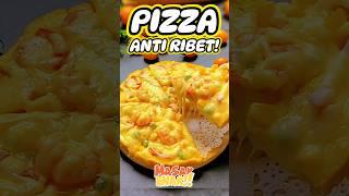 Pizza Roti Tawar : Cemilan Super Praktis #kuliner #masakenak #shorts