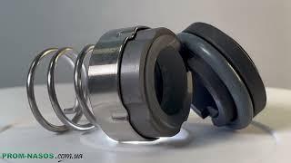 Ущільнення насосу R-DJ 22, CAR/SIC, VITON, 304 | R-DJ pump mechanical seal 22