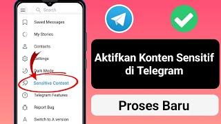 Cara Mengaktifkan Konten Sensitif di Telegram (Proses Mudah) | Konten Sensitif di Telegram