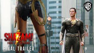 SHAZAM! THE FURY OF THE GODS – Final Trailer (2023) Zachary Levi Movie | Warner Bros (HD)